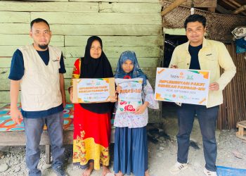 Lazismu Dan Pemuda Muhammadiyah Pidie Kembali Salurkan Bantuan Pangan