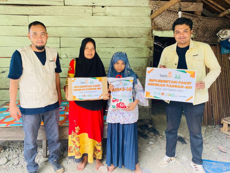 Lazismu Dan Pemuda Muhammadiyah Pidie Kembali Salurkan Bantuan Pangan