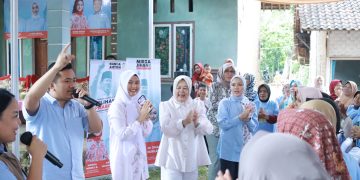 Hari Pertama Kampanye, Eli Wahyuni Ajak Masyarakat Pesawaran Menangkan Nanda-Antonius