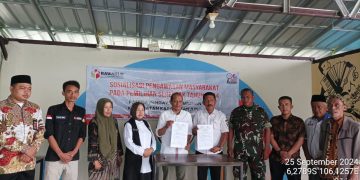 Panwaslu Karangtanjung Gelar Sosialisasi Pengawasan Partisipatif ke Jajaran Kecamatan