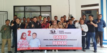 Relawan Pendekar Pesawaran Siap Menangkan Nanda-Antonius