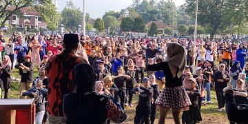 Peringati Hari Kesaktian Pancasila, Pemuda Pancasila Pandeglang Gelar Senam Sehat di Alun Alun Menes