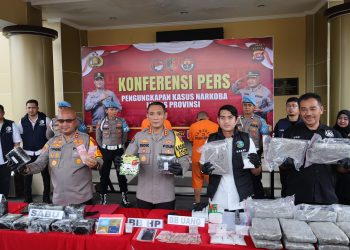 Sindikat Perdagangan Narkoba Jaringan Internasional Berhasil Diungkap Polres Serang