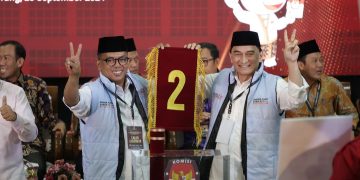 Senang Dapat Nomer Urut 2, Andra Soni : Karena Sama Dengan Pengusung Kami, Kader Prabowo
