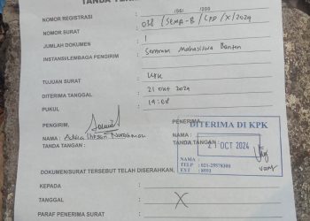 Sema Banten Laporkan Kepala Dindikpora Pandeglang ke KPK