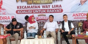 Nanda Indira Kukuhkan Tim Pemenangan Koalisi Untuk Rakyat Kecamatan Waylima