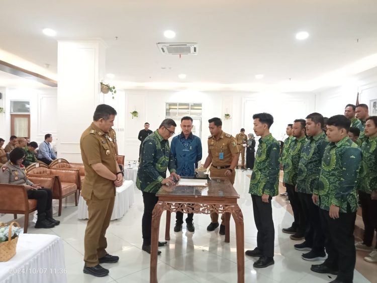Bupati Pesawaran Hadiri Pelantikan BPC HIPMI
