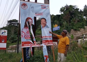 Puluhan APK Nanda-Anton di Teluk Pandan Dirusak Orang Tidak Dikenal