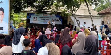 Bison Pandeglang Gandeng UMKM, Pada Acara Karoke Ceria di Cisata