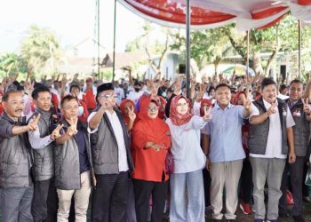 Nanda – Anton Kembali Kukuhkan Tim Pemenangan KUR Kecamatan Kedondong dan Way Khilaw
