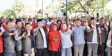Nanda – Anton Kembali Kukuhkan Tim Pemenangan KUR Kecamatan Kedondong dan Way Khilaw