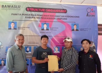 Panwascam Kedondong Terima Laporan Soal Dugaan Perangkat Desa yang Terlibat Kampanye