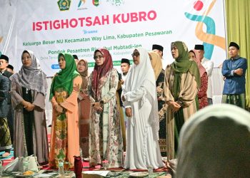 Himpunan Majlis Taklim Pesawaran Peringati Hari Santri Nasional