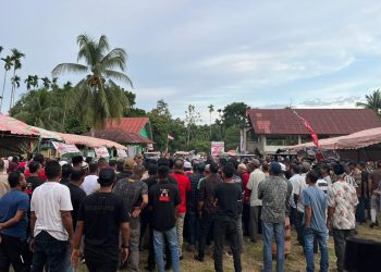 Paslon AZAN Kembali Kukuhkan Tim Pemenangan Sipil Sekecamatan Pante Bidari