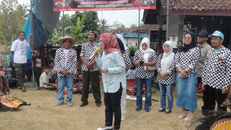 Nanda Indira Hadiri Kampanye yang Digelar Paguyuban Bela Budaya Nusantara