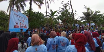 Dihadiri Ratusan Warga, Bison Pandeglang Gelar Babacakan Berjamaah dan Baksos Air Bersih Di Patia