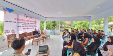 Panwaslu Kecamatan Angsana Gelar Penguatan Kapasitas Aparatur Pengawas Pemungutan Suara