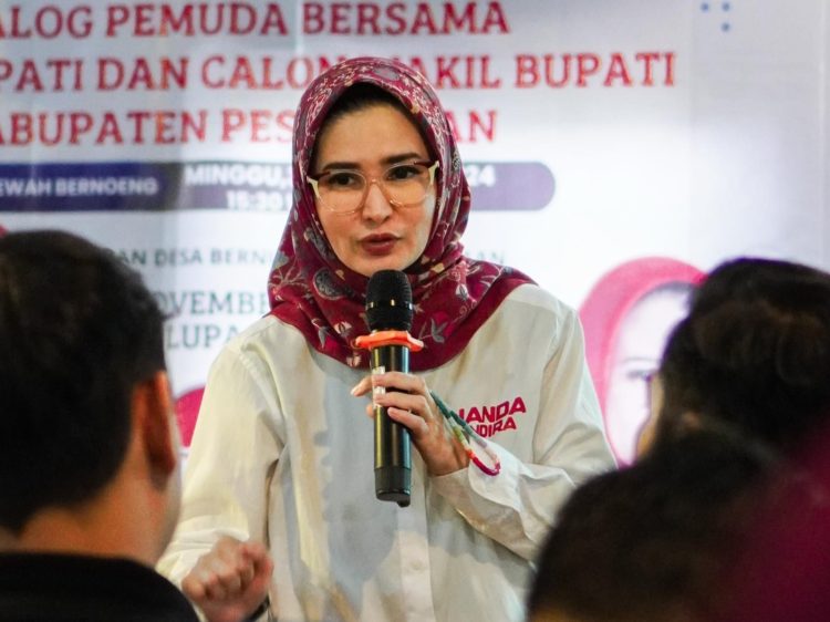 Jelang Masa Tenang, Nanda Indira Ajak Masyarakat Jaga Kamtibmas