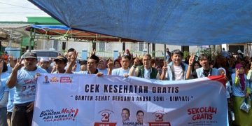 Bison Pandeglang gelar Cek Kesehatan Gratis di Mandalawangi