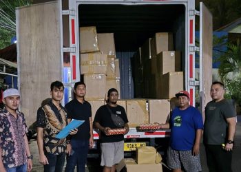 Bawa Ratusan Karton Rokok Ilegal, Sebuah Truk Diamankan Polisi di Pelabuhan Merak