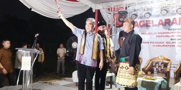 Ketua MPR RI Sekaligus Ketua DPP Partai Gerindra Hadiri Pagelaran Seni Budaya