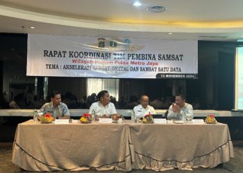Songsong Implementasi UU HKPD Tim Pembina Samsat Polda Metro Jaya Rakoor, Dorong Akselerasi Layanan Samsat Digital dan Samsat Satu Data
