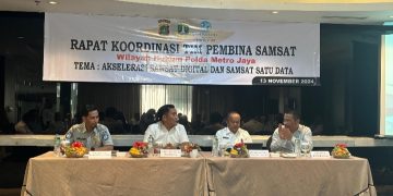Songsong Implementasi UU HKPD Tim Pembina Samsat Polda Metro Jaya Rakoor, Dorong Akselerasi Layanan Samsat Digital dan Samsat Satu Data