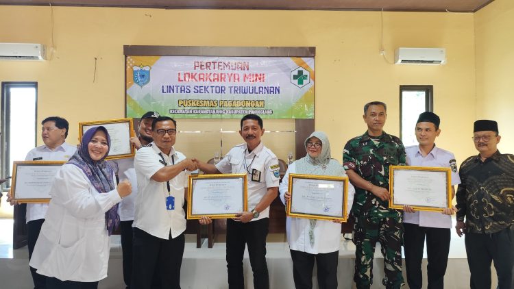 Puskesmas Pagadungan Gelar Loka Karya Mini Lintas Sektor TW IV dan Deklarasi ODF