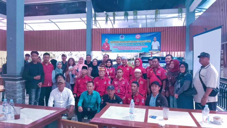 Rakerwil PWDPI Lampung Sepakat Dorong Perekonomian dan Tingkatkan SDM Anggota