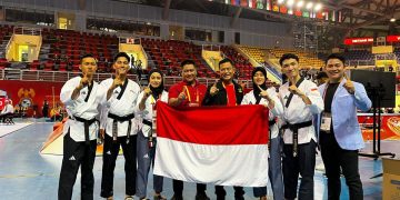 Tim Taekwondo Polri Sabet 7 Emas di Kejuaraan Terbuka Quang Ninh Vietnam
