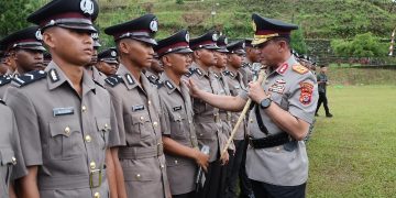 401 Siswa SPN Polda Banten Resmi Dilantik Menjadi Bintara Polri