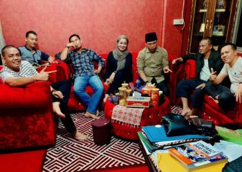 Pererat Hubungan Kerja, PWDPI DPC Pesawaran Kunjungi Kantor Kuasa Hukum Hermawan