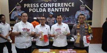 Berkedok Penggandaan Uang, Polda Banten Tangkap Pria Asal Pandeglang Pengedar Uang Palsu