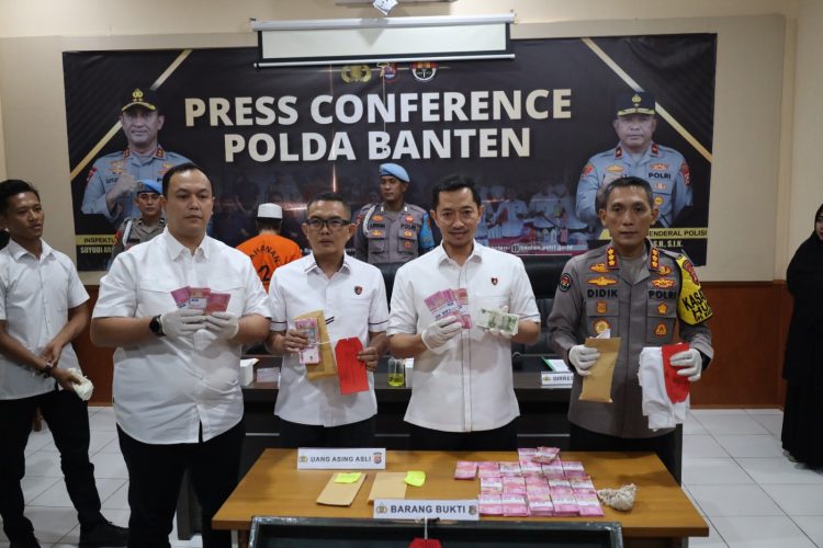 Berkedok Penggandaan Uang, Polda Banten Tangkap Pria Asal Pandeglang Pengedar Uang Palsu