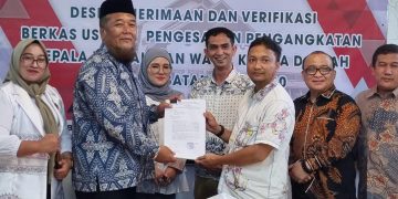 DPRK Aceh Tengah Serahkan Berkas Pengesahan Bupati Ke Kantor Gubernur Aceh