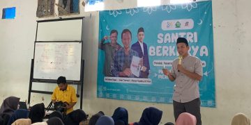 Yayasan Sketsa Mimpi Gelar Santri Berkarya di Ponpes Darul Bayan Panimbang