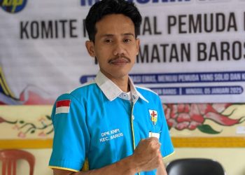 Muscam III DPK KNPI Baros Tetapkan Abdurohman Wahid Jadi Ketua KNPI Periode 2025-2028