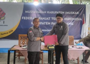Dadi Rajadi Kembali Terpilih Jadi Ketua FPTI Pandeglang