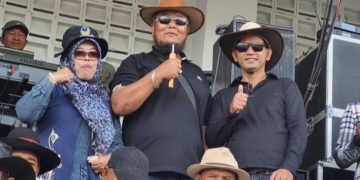 Tiga Anggota Dewan Dari Partai NasDem Saksikan Penutupan Pacuan Kuda Tradisional Gayo