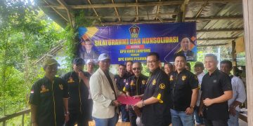 Pererat Hubungan, DPD KWRI Lampung dan DPC KWRI Pesawaran Gelar Silaturahmi dan Konsolidasi