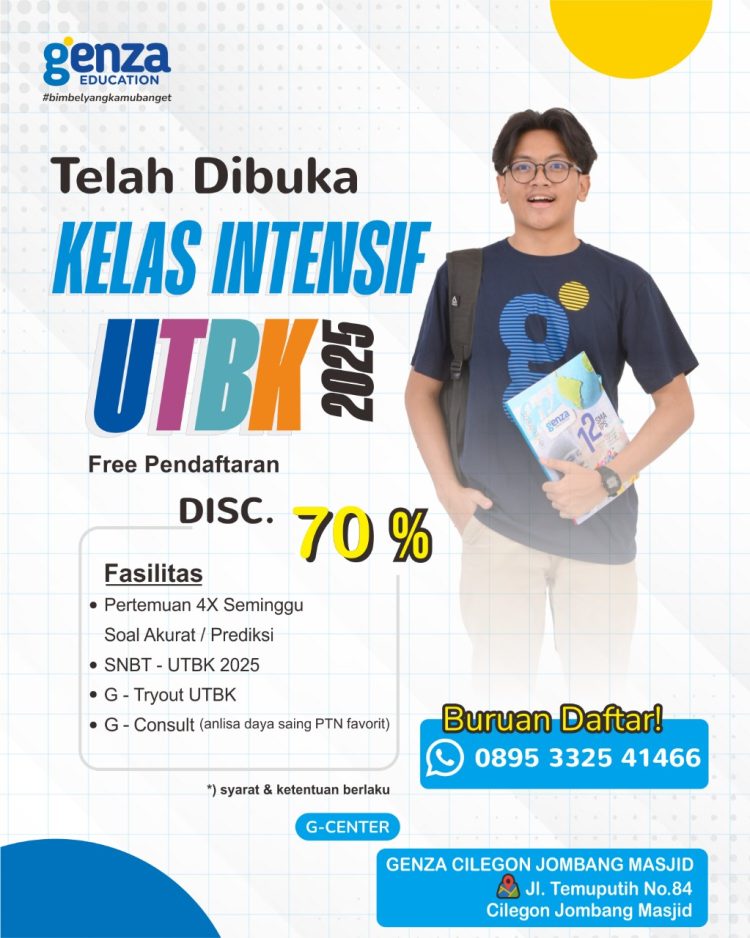 Jangan Terlambat Untuk Meraih 1 Kursi PTN dengan Genza Cilegon