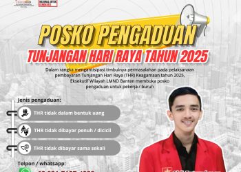 Mahasiswa Banten Buka Posko Pengaduan Masalah THR
