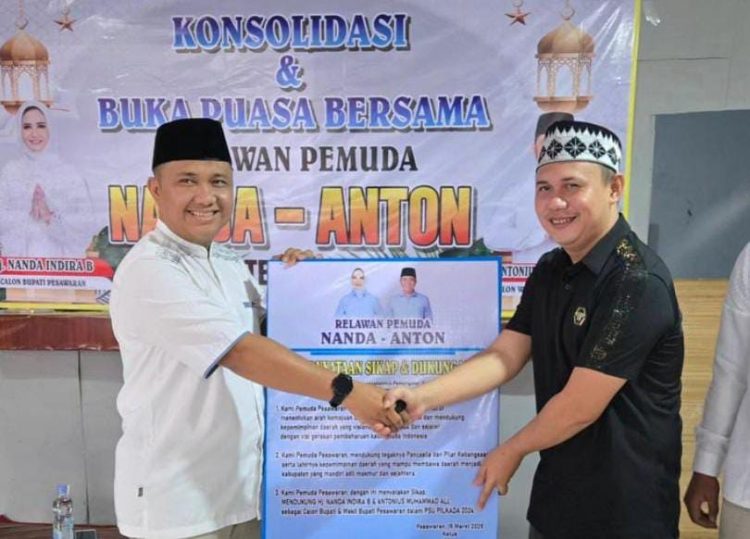 Relawan Pemuda Nanda – Anton Gelar Konsolidasi dan Buka Bersama