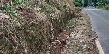 Proyek Pemeliharaan Jalan Sumur – Binuangeun Diduga Dikerjakan Asal Asalan