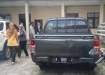 DPKP Pandeglang Sulap Mobil Dinas Plat Merah jadi Plat Hitam