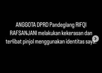 Oknum Anggota DPRD Pandeglang Diduga Lakukan Kekerasan Kepada Sang Mantan Pacar
