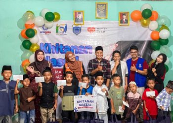 Amgala Foundation dan Rumah Zakat Gelar Khitan Massal Gratis di Desa Gerendong
