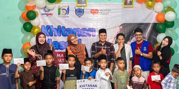 Amgala Foundation dan Rumah Zakat Gelar Khitan Massal Gratis di Desa Gerendong