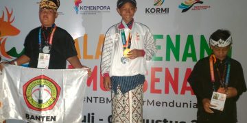 Pelajar Pandeglang Raih Medali Perunggu FORNAS VIII Lombok 2025