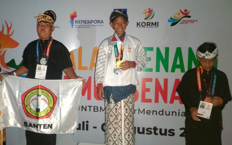 Pelajar Pandeglang Raih Medali Perunggu FORNAS VIII Lombok 2025